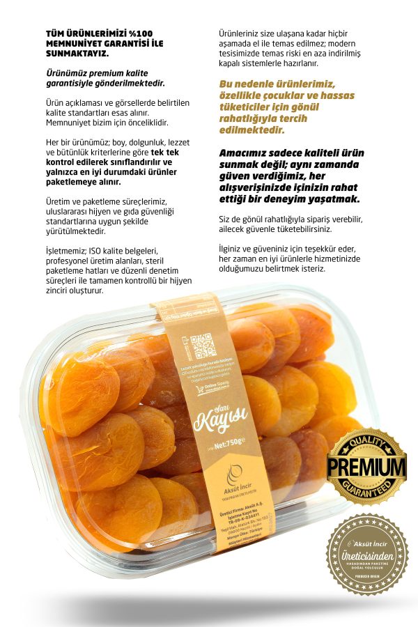 Malatya Sarı Kayısı – 750g