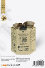 Kuru İncir Kraft Kurdeleli Altıgen Kutu 300g