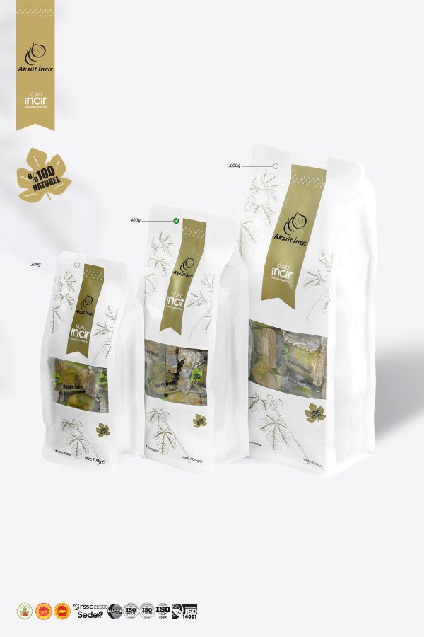 Kuru İncir Flat Bottom Paket 400g