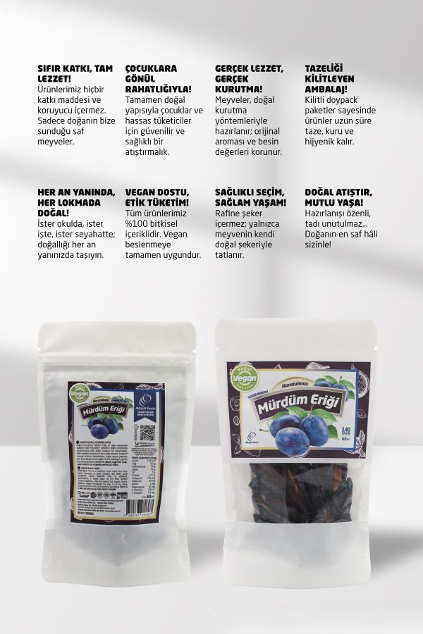 Kurutulmuş Mürdüm Eriği