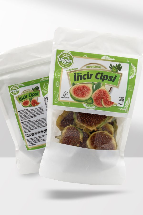 İncir Cipsi - Doğal Kurutulmuş Taze İncir Cipsi