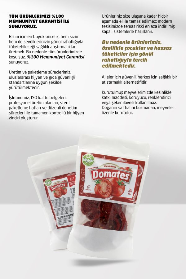 Kurutulmuş Domates
