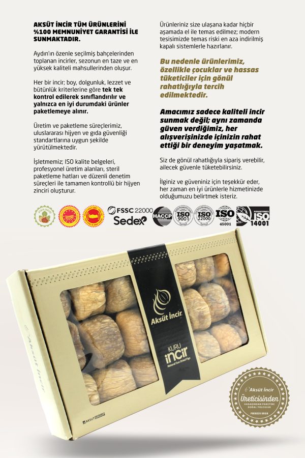 Kuru İncir Pullet Dizim JUMBO 1000g