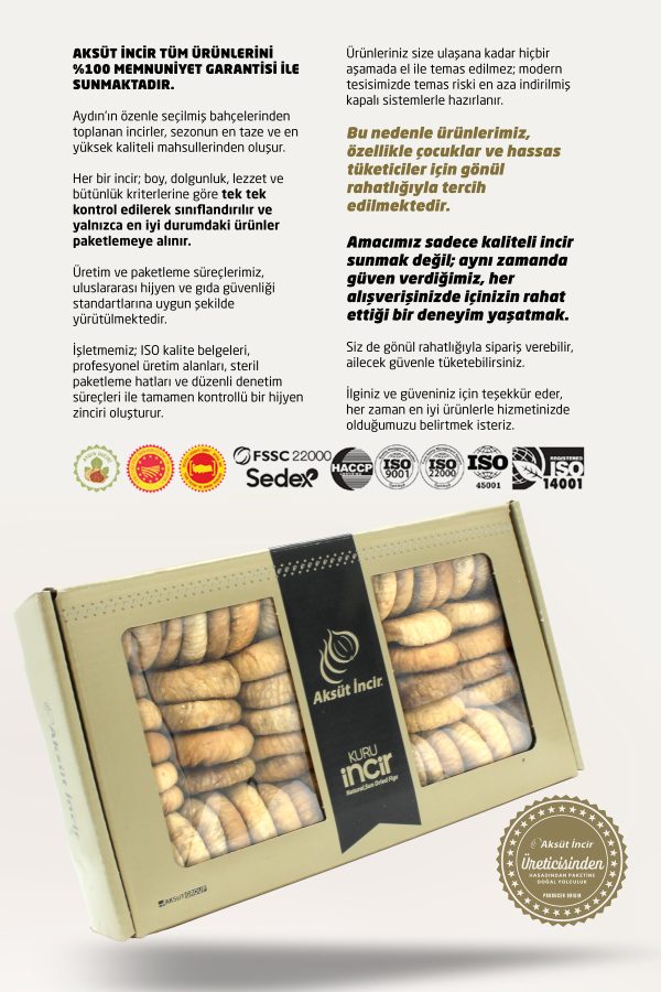 Kuru İncir Lerida Dizim 1000g