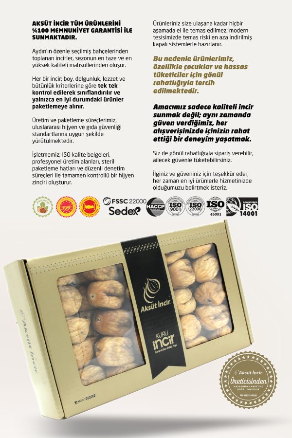 Kuru İncir Armut Dizim JUMBO 1000g