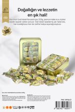 Kuru İncir Gold Metal Pencereli Kutu 500g