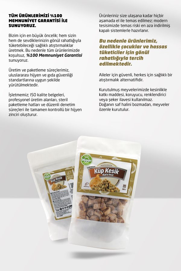 Küp Kesik İncir 100g