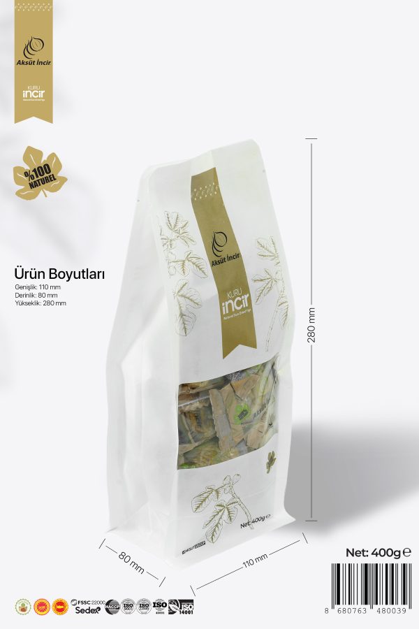 Kuru İncir Flat Bottom Paket 400g