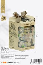 Kuru İncir Kraft Kurdeleli Altıgen Kutu 600g