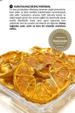 Kurutulmuş Portakal