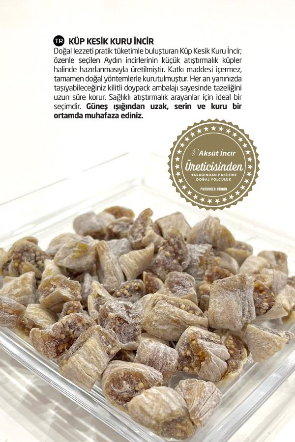 Küp Kesik İncir 100g