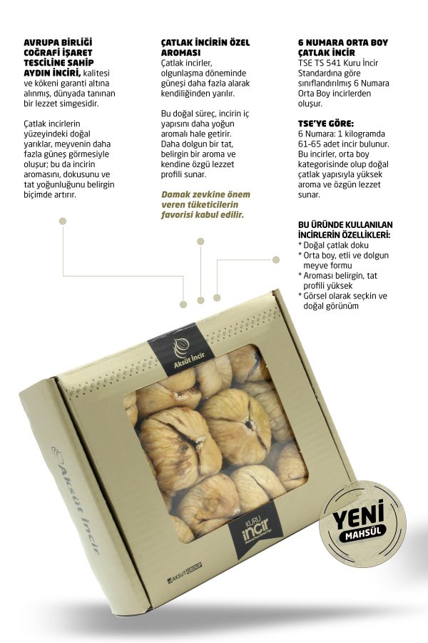 Çatlak Kuru İncir 500g