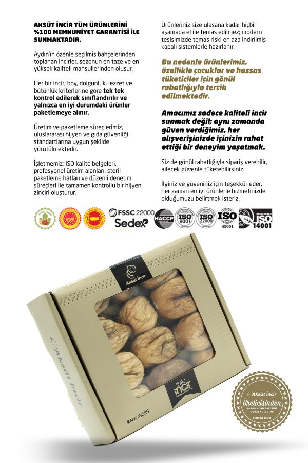 Kuru İncir Armut Dizim JUMBO 500g