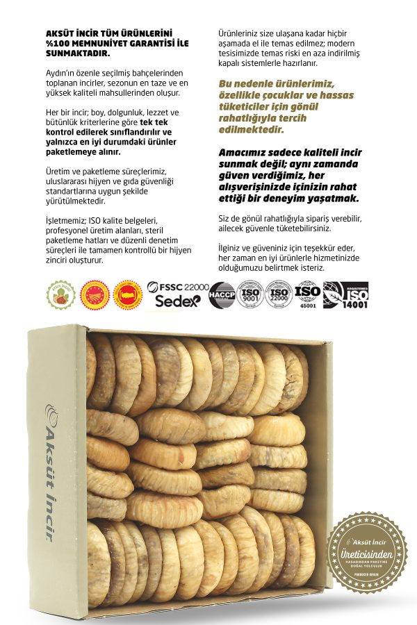 Kuru İncir Lerida Dizim 500g