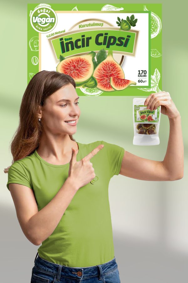 İncir Cipsi - Doğal Kurutulmuş Taze İncir Cipsi