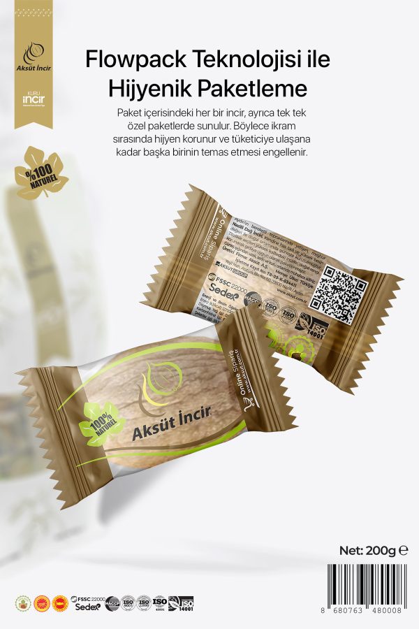 Kuru İncir Flat Bottom Paket 200g