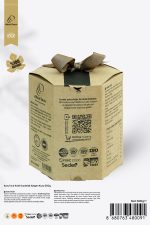 Kuru İncir Kraft Kurdeleli Altıgen Kutu 600g