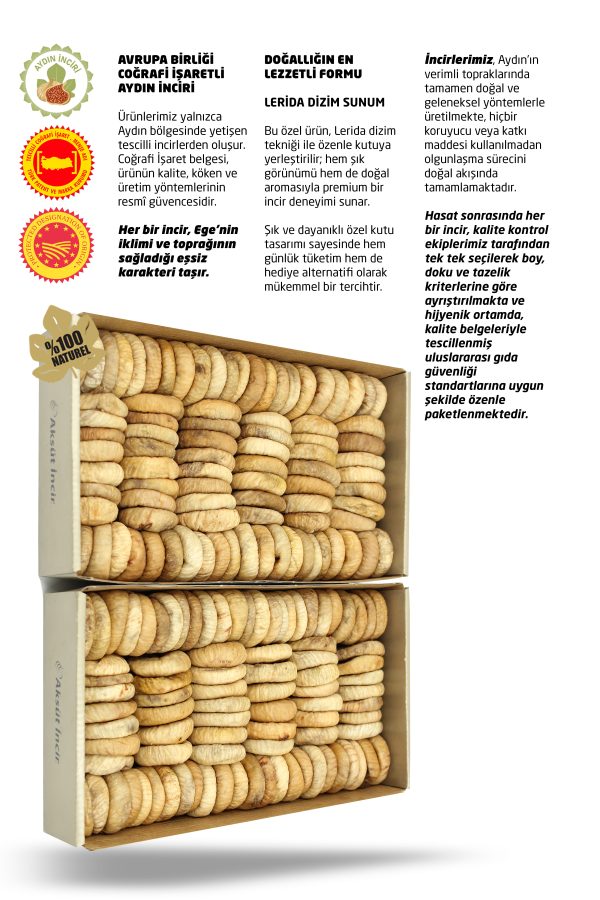 Kuru İncir Lerida Dizim 2000g