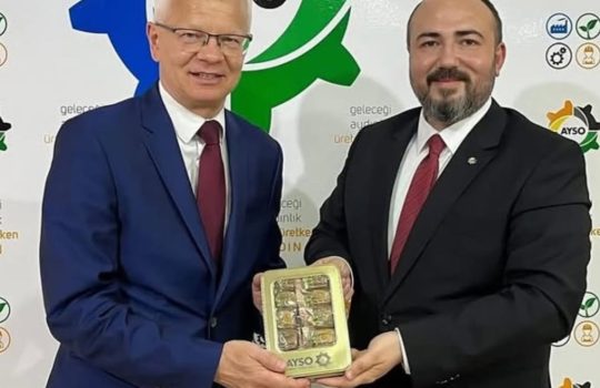 Litvanya Büyükelçisine Aksüt İncir Takdimi