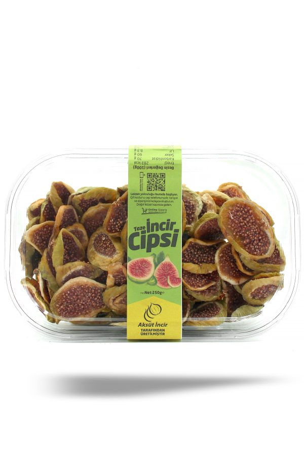 Doğal Kurutulmuş Taze İncir Cipsi 250g
