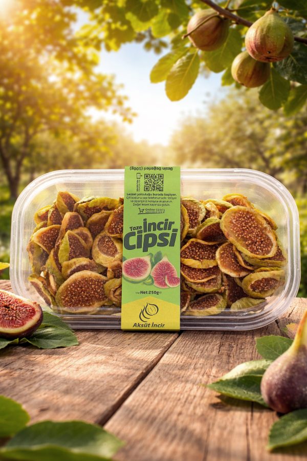 Doğal Kurutulmuş Taze İncir Cipsi 250g