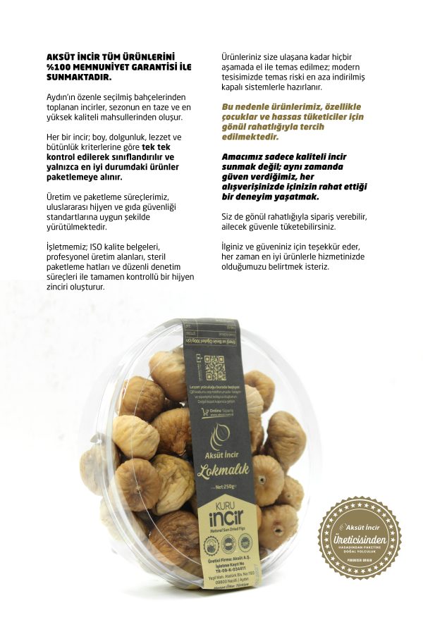 Lokmalık Kuru İncir 250g