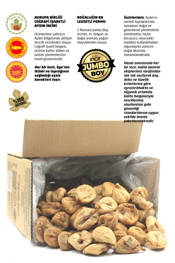 Naturel JUMBO Kuru İncir 3kg