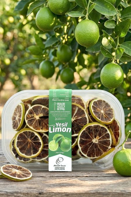 Kurutulmuş Yeşil Limon 125g