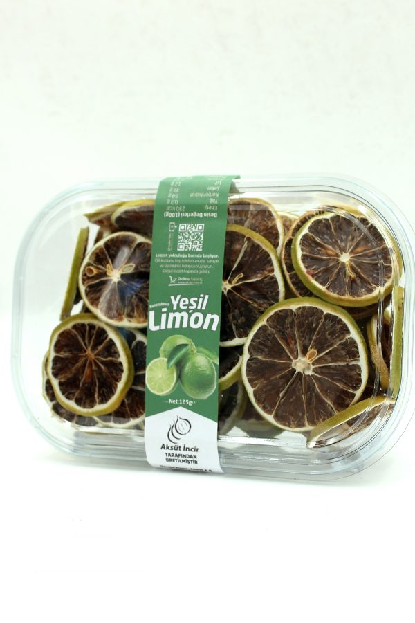 Kurutulmuş Yeşil Limon 125g