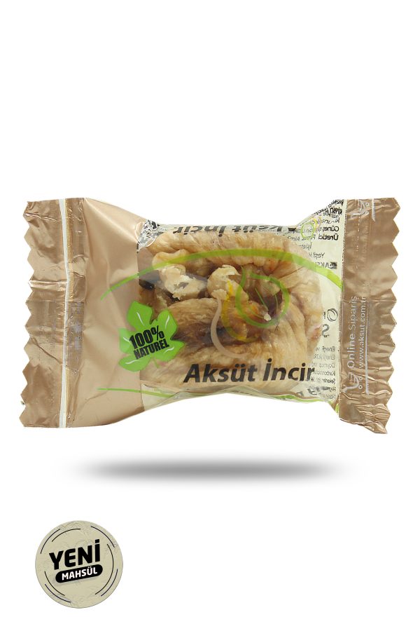 Tek Tek Paketli Cevizli Kuru İncir 1000g Flat Bottom Paket